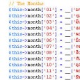 วิธีเปลี่ยนวันที่ของ wordpress เป็นภาษาไทย อ่า..ปล้ำอยู่นานครับ ในที่สุดก็แก้ได้ซักที ฮ่าๆ วิธีเปลี่ยนภาษาก็ไม่ได้ยากเยนอะไรเลยครับ (แล้วไมเรางมอยู่นาน สงสัยจะโง่เข้าขั้น? – -’) คนที่เขียน PHP เป็นอยู่แล้วได้เปรียบหน่อยครับงานนี้ เพราะ wordpress นั้นถูกพัฒนาขึ้นบนภาษา PHP ครับ